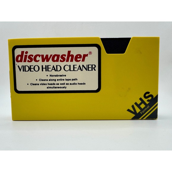 Discwasher Other - Discwasher‎ Video Head Cleaner VHS Nonabrasive VCR Maintenance USA